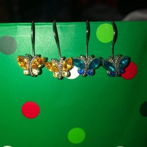 Butterfly earrings